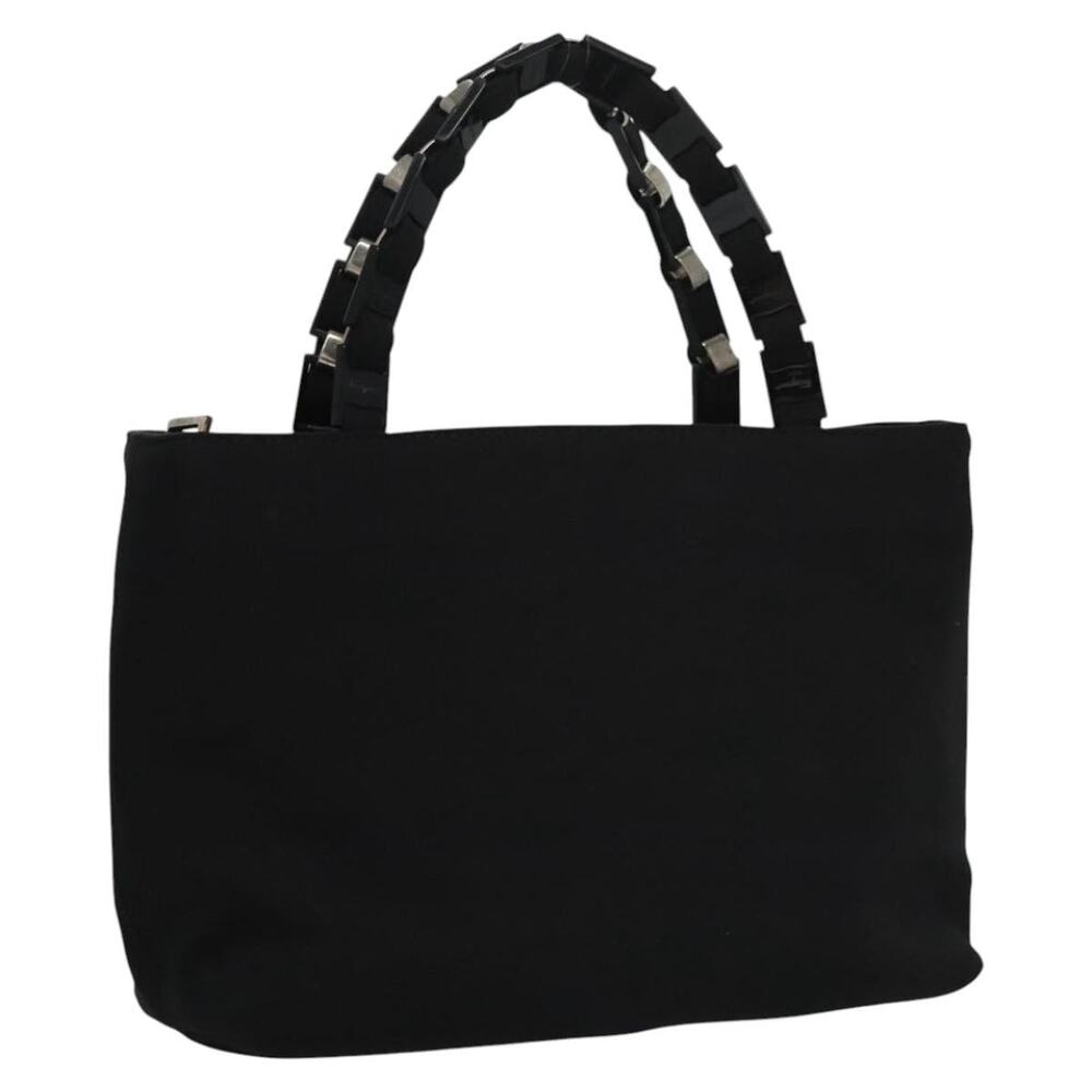 Salvatore Ferragamo Hand Bag Nylon Black